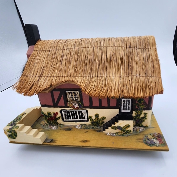 Vintage Pauline Ralph Reuge Music Box Olde English Cottage Hand-Made in England - Picture 6 of 11